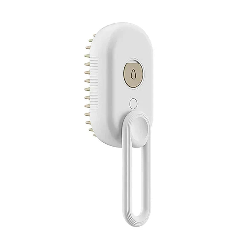 Electric Cat Steam Brush β 3-In-1 Pet Grooming Comb with Water Spray for Cats and Dogs, USB Rechargeable.