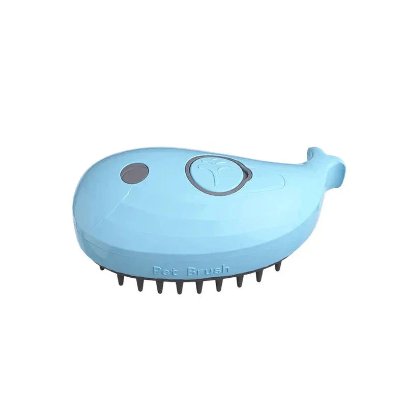 Electric Cat Steam Brush β 3-In-1 Pet Grooming Comb with Water Spray for Cats and Dogs, USB Rechargeable.