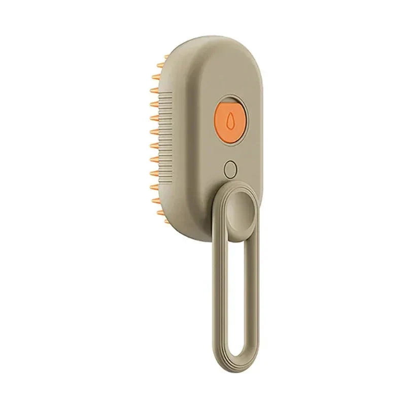 Electric Cat Steam Brush β 3-In-1 Pet Grooming Comb with Water Spray for Cats and Dogs, USB Rechargeable.