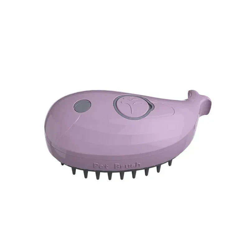 Electric Cat Steam Brush β 3-In-1 Pet Grooming Comb with Water Spray for Cats and Dogs, USB Rechargeable.
