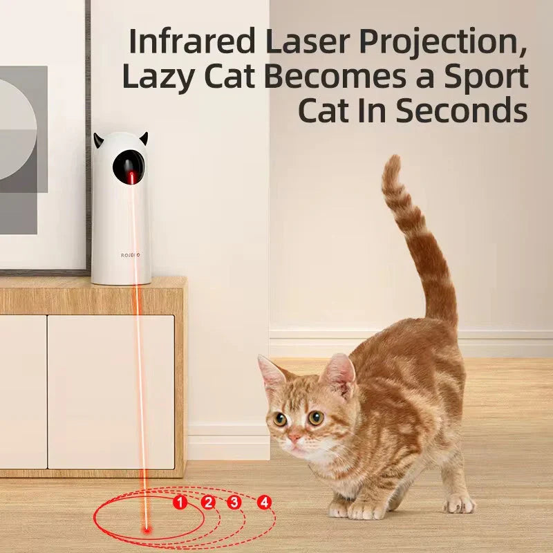 Automatic Cat Toy – Interactive Smart LED Laser.
