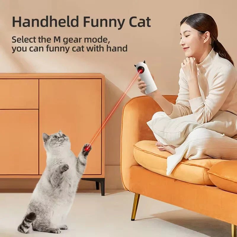 Automatic Cat Toy – Interactive Smart LED Laser.