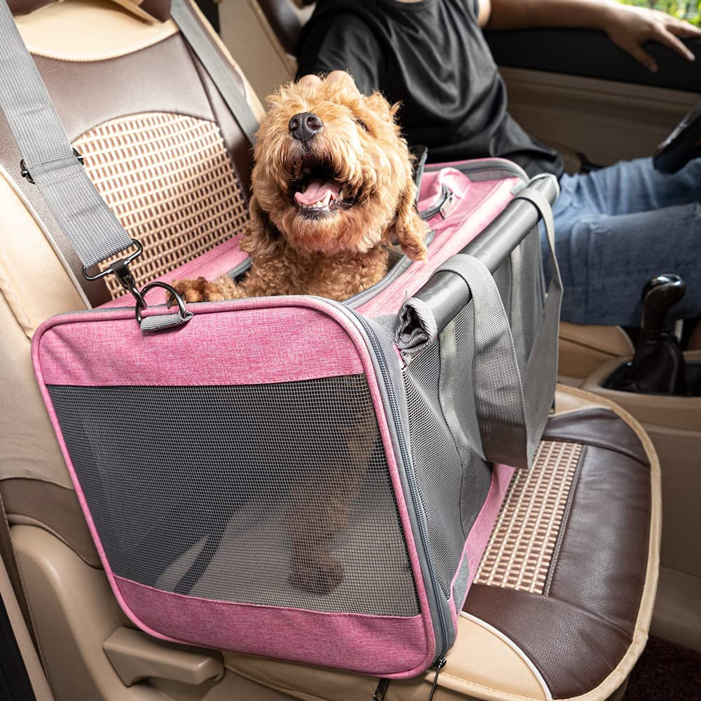 Pet Carrier for Large and Medium Cats, Soft-Sided Pet Carrier for Big Medium Cats and Puppy Dog Carriers Cat Carriers, Pet Privacy Protection Travel Carrier.