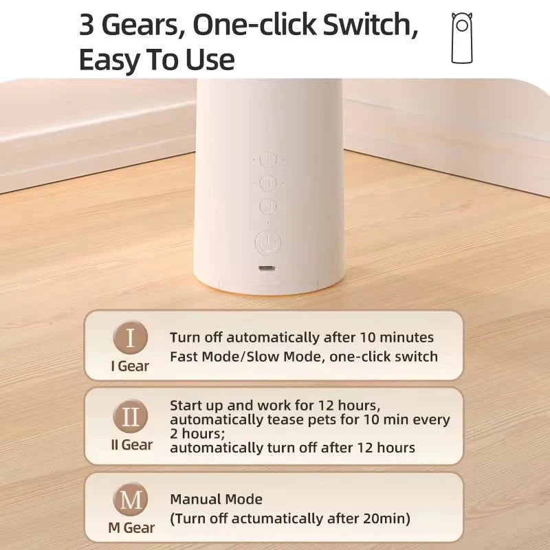 Automatic Cat Toy – Interactive Smart LED Laser.