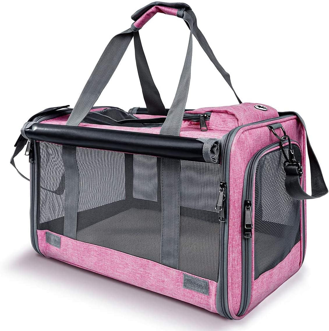 Pet Carrier for Large and Medium Cats, Soft-Sided Pet Carrier for Big Medium Cats and Puppy Dog Carriers Cat Carriers, Pet Privacy Protection Travel Carrier.