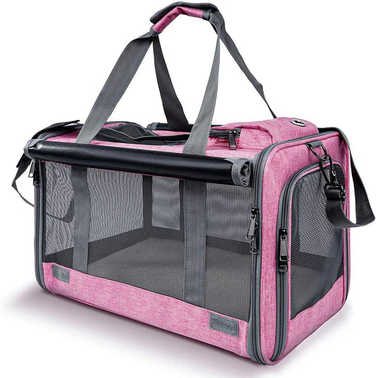 Pet Carrier for Large and Medium Cats, Soft-Sided Pet Carrier for Big Medium Cats and Puppy Dog Carriers Cat Carriers, Pet Privacy Protection Travel Carrier.